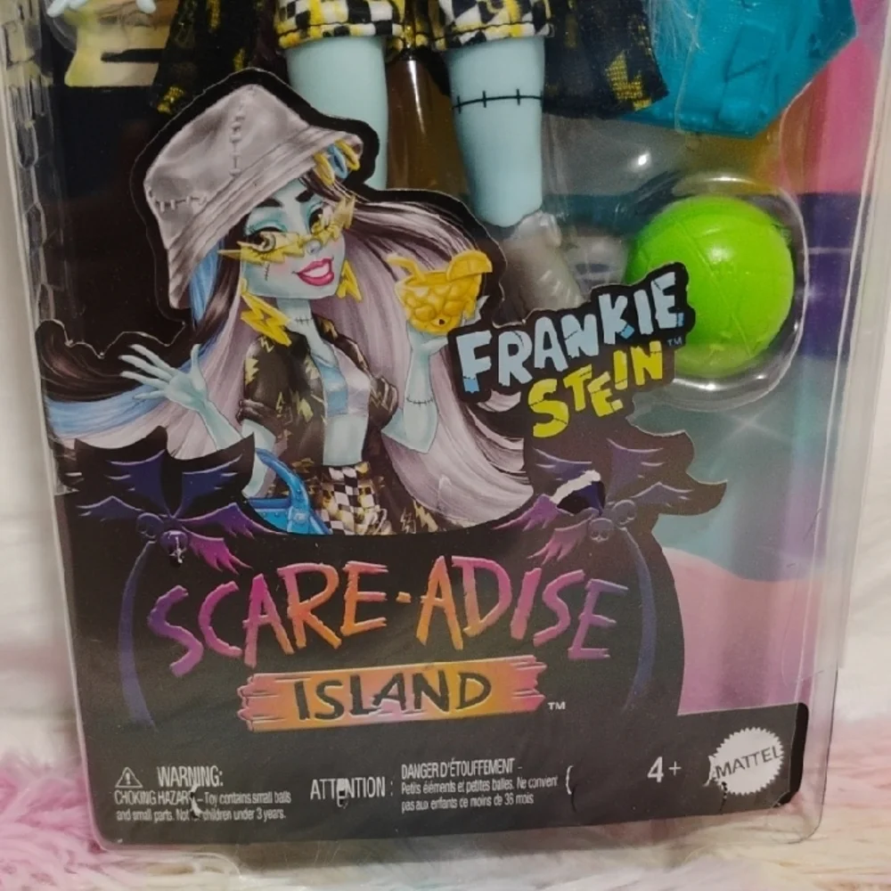 (#13) New Monster High Frankie Stein Doll Box Has Wear Never Removed